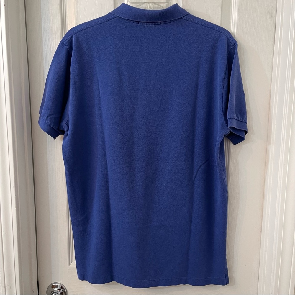 Polo by Ralph Lauren Iconic Mesh Polo Shirt - Blue  Mens: Large. - Picture 2 of 4